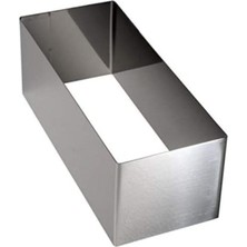 Teknotrust Narkalıp Dikdörtgen Kek Kalıbı Deinlik 8 cm