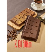 Teknotrust Büyük Boy Dubai Çikolata Kalıbı Silikon Kalıp 27 X13,5 Yukselık 2 cm