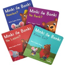 Minki Ile Bonki -4 Kitap Set