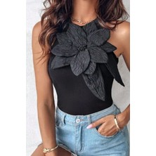 Dikme Boncuk Detaylı Çift Katlı Çiçek