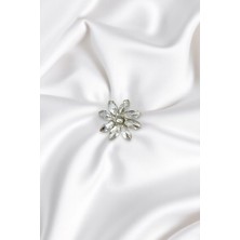 Yapıştırma Damla Taşlı Küçük Çiçek Aksesuar