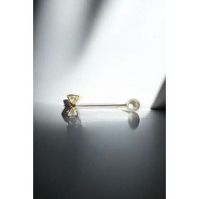 Metal Fiyonk Iğneli Broş