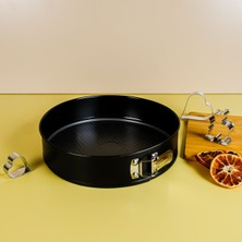 Teknotrust Kelepçeli Kek Kalıbı Pembe Lila 24 cm