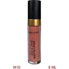 Golden Stone Cosmetics Kadife Dokulu Mat Ruj Matte Lipstick M10 Velvet Nude