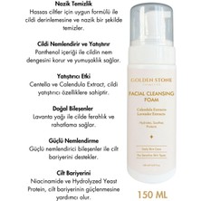 Golden Stone Cosmetics Hassas Ciltler Için Yüz Yıkama Köpüğü 150ML