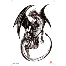 Ejderha Dövmesi Dragon Tattoo Geçici Dövme