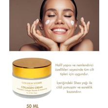 Golden Stone Cosmetics Karma ve Yağlı Ciltlere Özel Kolajen Yüz Kremi 50 ml