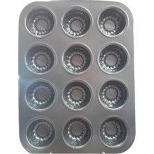 Teknotrust Teflon 12 Li Muffin Kalıbı 35X26
