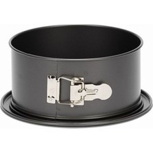 Teknotrust Patisse Yüksek Yuvarlak Altı Çıkabilen Kelepçeli Pasta Kalıbı 22 cm