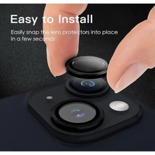 IPHONE 13 / 13 Mini Uyumlu Tempered Glass Kamera Lens Koruyucu