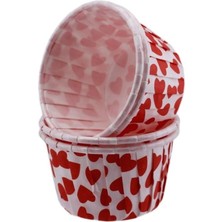 Teknotrust Muffin Cupcake Kek Kalıbı Kapsülü Desenli Özel Pet Kapsül 20 Adet