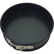 Teknotrust Kelepçeli Kek Kalıbı Yuvarlak 22 cm