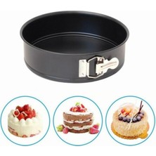 Teknotrust Patisse Yuvarlak Kelepçeli Altı Çıkabilen Pasta-Kek Kalıbı 20 cm
