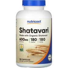 Nutricost Shatavari 600 mg 180 Capsules