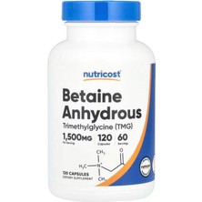 Nutricost  Betaine Anhydrous 1500 mg 120 Capsules
