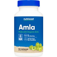 Nutricost Amla 1000 mg 120 Capsules 500 mg Per Capsule