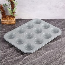 Teknotrust Granit Muffin Kalıbı 12 Li