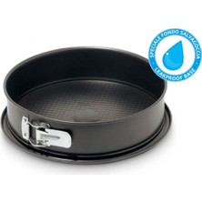 Teknotrust Kelepçeli Kek Kalıbı Yuvarlak 26 cm Max 230 °C