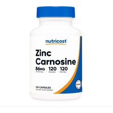 Nutricost Zinc Carnosine 86 mg 120 Capsules