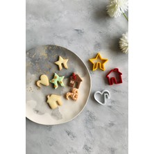 Teknotrust Bardak Yanı 3'lü Hamur Şekillendirici / Kurabiye Kalıbı