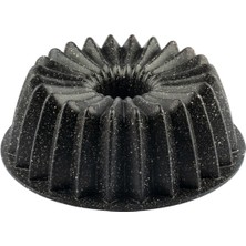 Teknotrust Alioth Döküm Granit Kek Kalıbı Siyah Brillant