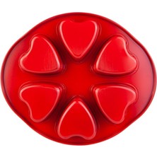 Teknotrust Amour 6'lı Muffin Kek Kalıbı