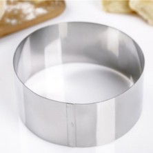 Teknotrust Narkalıp Yuvarlak Kek Pasta Kalıbı Çap 22 cm Derınlık10 cm