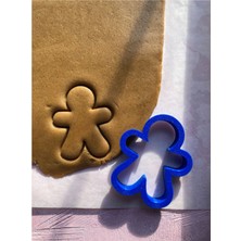 Teknotrust Tekli Kurabiye Adam Kurabiye Kalıbı Ve Şeker Hamuru Kalıbı