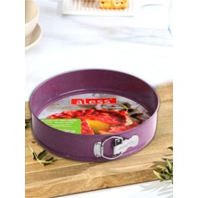 Teknotrust Mor 26 cm Granit Kelepçeli Kek Kalıbı