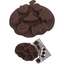 Teknotrust 7 Göz Halloween Cadılar Bayramı Silikon Sabun Mum Çikolata Kurabiye Şeker Jöle Kek Vb Kalıbı 1 Ade