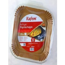 Teknotrust Airfrey Pişirme Kağıdı  Kare  20 cm 50 Adet