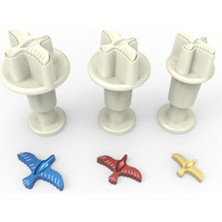 Teknotrust Kuş 3'lü Mini Basmalı Enjektörlü Kopat