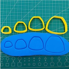 Teknotrust Yamuk Şekilli Polımer Kil Clay Kesim Seti