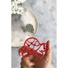 Teknotrust Kaplumbağa Kurabiye Kalıbı / Seramik Kalıbı