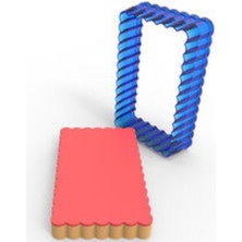 Teknotrust Dikdörtgen Polikarbon Kopat Kurabiye Kalıbı