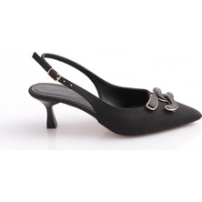 Dgn A4330 Kadin Arkasi Açik Topuklu Ayakkabi