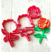 Teknotrust Kurabiye Kalıbı Gül