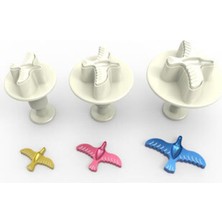 Teknotrust Kuş 3'lü Büyük Boy Basmalı Enjektörlü Kopat