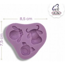 Teknotrust Silikon Kalıp Hayvan Suratları