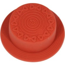Teknotrust Silikon Pasta Ve Kek Kalıbı Dekorlu Tek Porsiyonluk 6,5 cm