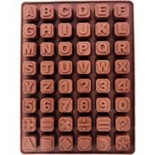 Teknotrust Çikolata Kalıbı Alfabe & Rakamlı Çikolata Gm-057