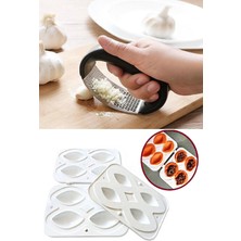 Teknotrust Içli Köfte Yapma Aparatı Kalıbı Ve Sarımsak Ezici Rende Set