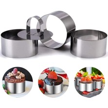 Teknotrust Parfe Kalıbı 4Lü Set En- 8 cm Derinlik 5 cm