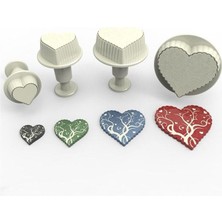 Teknotrust Desenli Kalp 4'lü Büyük Boy Basmalı Enjektörlü Kopat