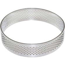 Teknotrust Yuvarlak Delikli Tart Kalıbı 16X2 cm