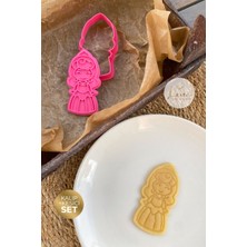 Teknotrust Disney Uyuyan Güzel Prenses Aurora Kurabiye Kek Şeker Kurabiye Kalıbı Ve Hamur Şekillendirici