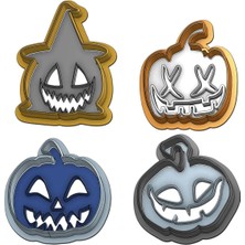 Teknotrust 15'Li Cadılar Bayramı Kurabiye Desenleri Set - Halloween