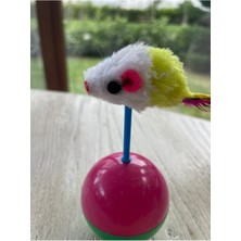 Cmt Kedi Oyun Topu Hacı Yatmaz Tüylü Fareli 1 Adet