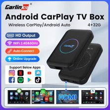 Tbox Lite S Kablosuz Carplay 4gb Ram 32GB Rom Android Youtube Netflix Video Oynatma Mini HDMI Girişi