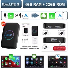 Tbox Lite S Kablosuz Carplay 4gb Ram 32GB Rom Android Youtube Netflix Video Oynatma Mini HDMI Girişi